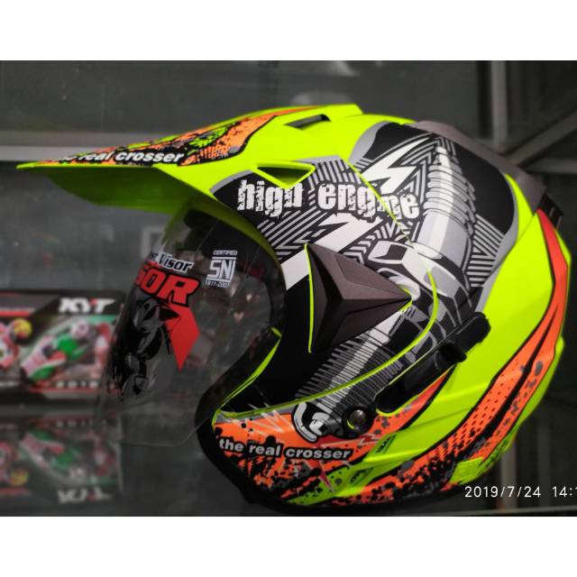 

JPR SUPERMOTO BLACK/YELLOW STABILO