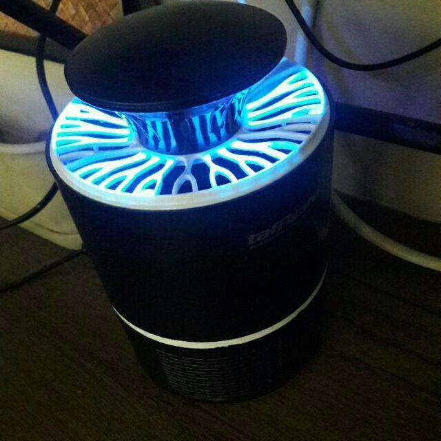 Perangkap Nyamuk Jebakan Serangga Kipas Lampu Led Uv Ultraviolet Elekrtrik Original