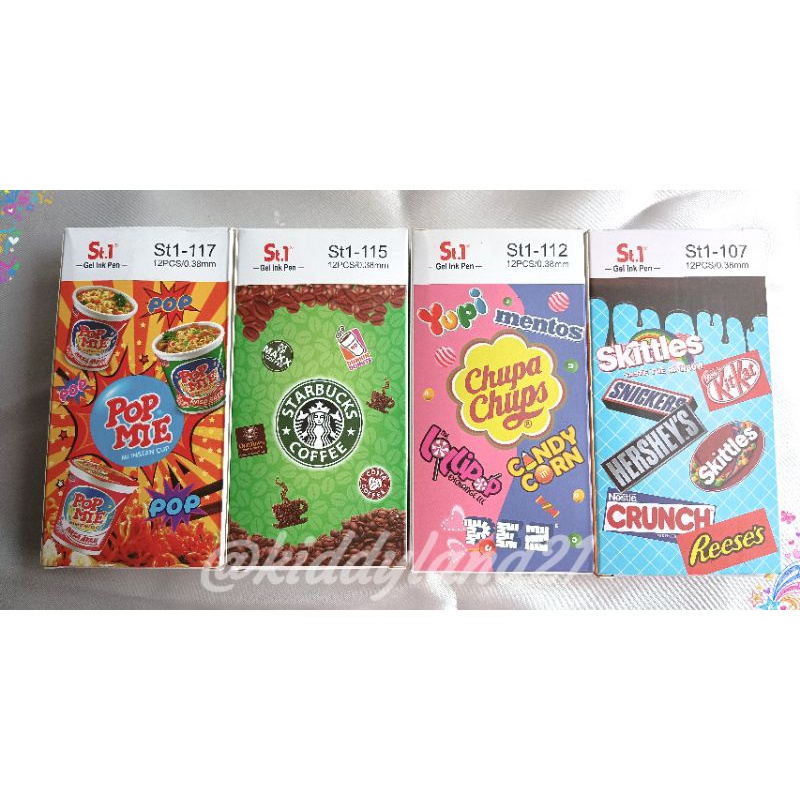 

Pen Gel / Pen Makanan Minuman / Bolpen Motif