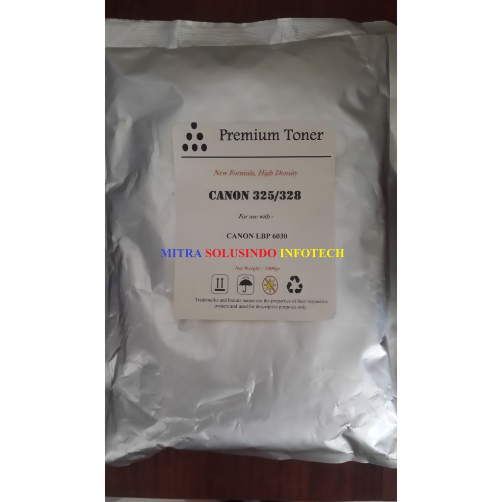 1kg Serbuk Bubuk Toner Refill Canon 325 328 LBP 6000 6030