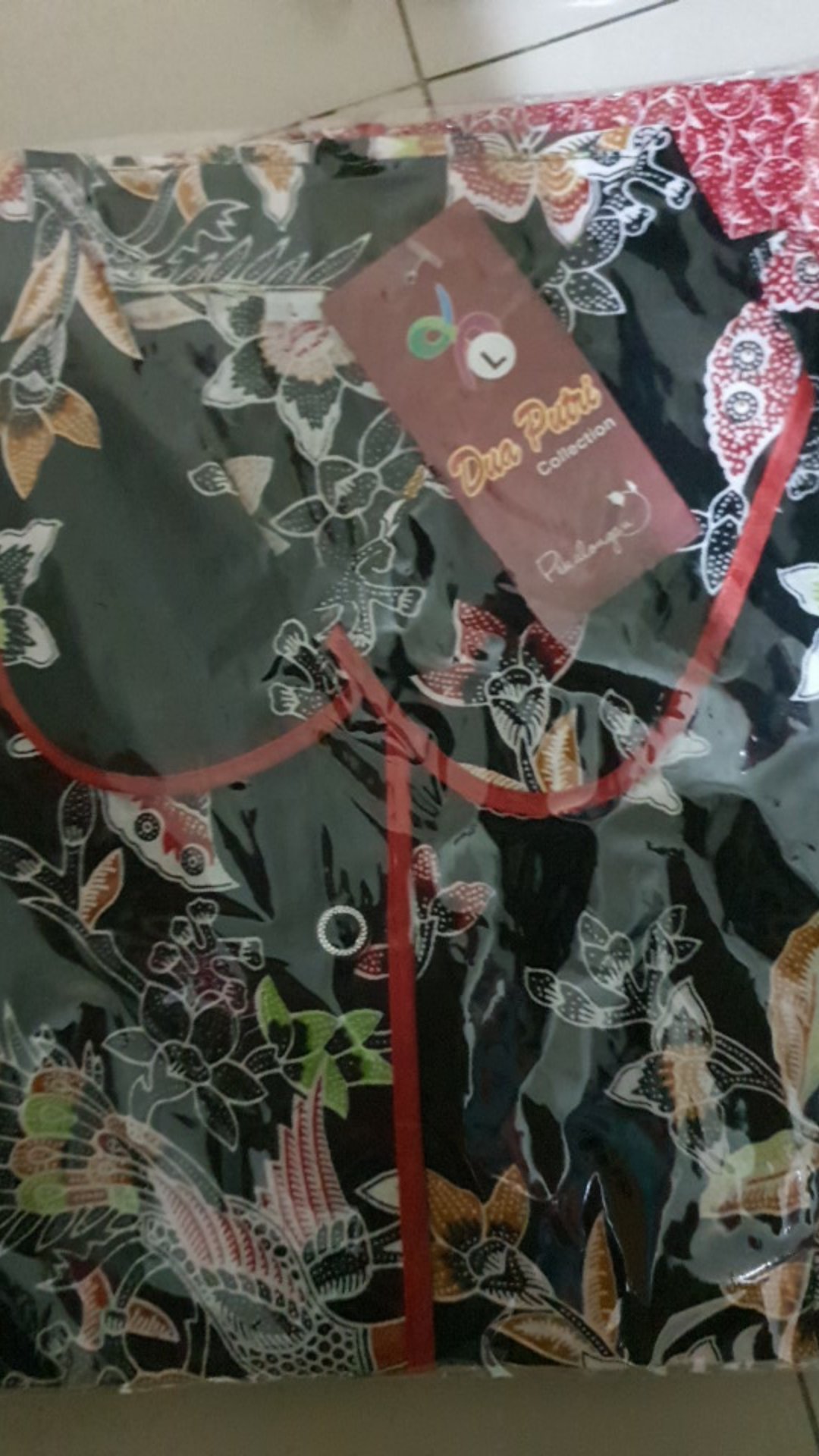 Kemeja Batik Wanita Batik Dua Putri Atasan Wanita Size S Sampai 5l