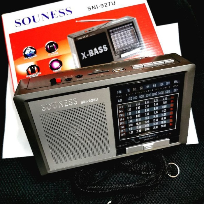 VINTAGE RADIO SOUNESS USB MUSIC MP3 SPEAKER PLAYER SENTER