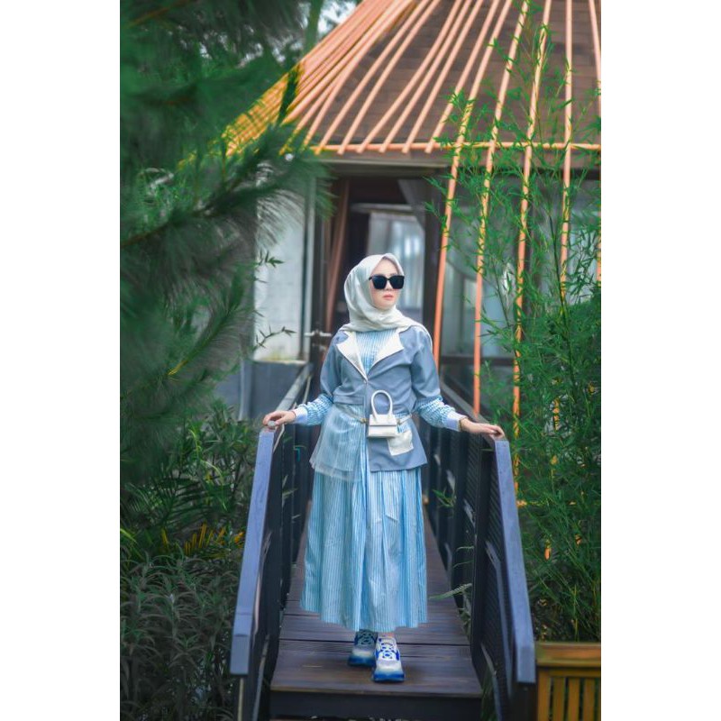 Set Gamis Nasya by NUMIAA Original