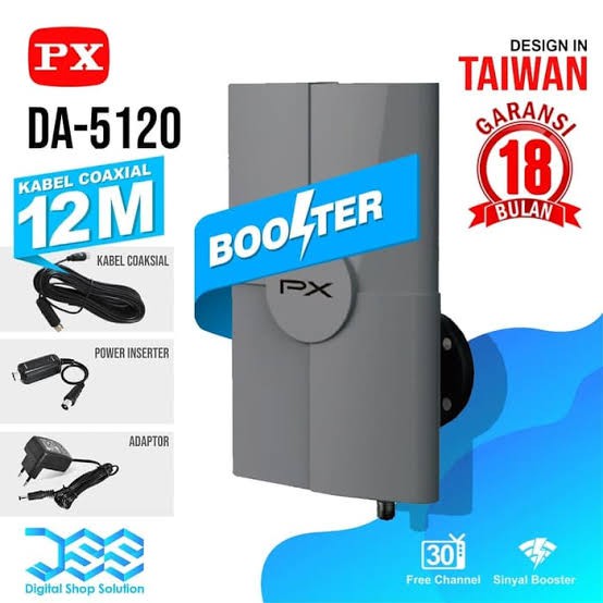 Antena PX DA 5120 indoor outdoor digital antenna HD DIGITAL TV LED mudah simpel murah