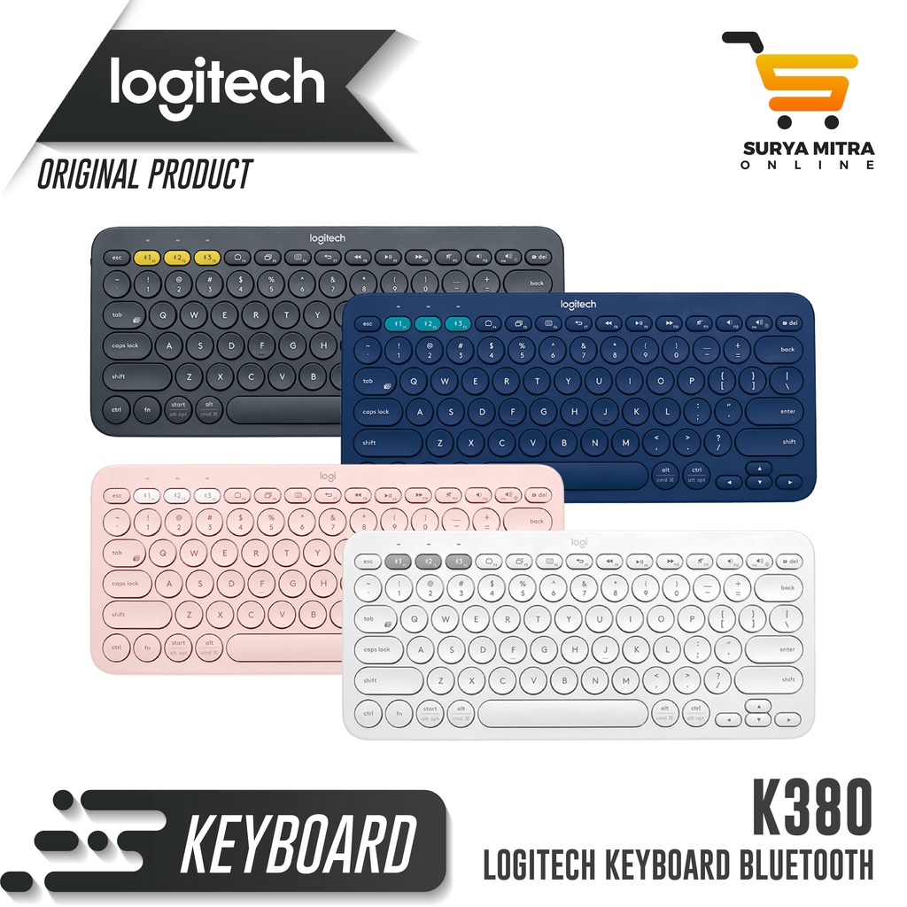 Keyboard Bluetooth Logitech K380 / K 380 Multi Device Keyboard