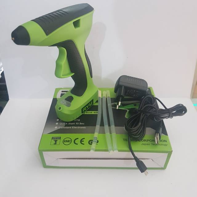 Ryu Cordless Glue Gun 7mm RCG7 - MESIN LEM TEMBAK (KECIL)