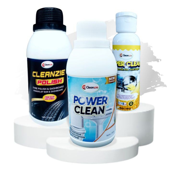 CLEANZIE POLISH, CLEANZIE MAX,CLEANZIE POWER CLEAN