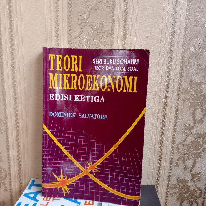 ORI SERI BUKU SCHAUM TEORI DAN SOAL-SOAL TEORI MIKROEKONOMI EDISI 3