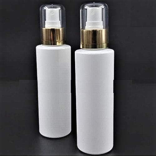 BOTOL RF 100ML PUTIH SPRAY GOLD SPRAY SILVER FULLCAP / BOTOL SPRAY GOLD 100ML RF PUTIH BOTOL KOSMETIK