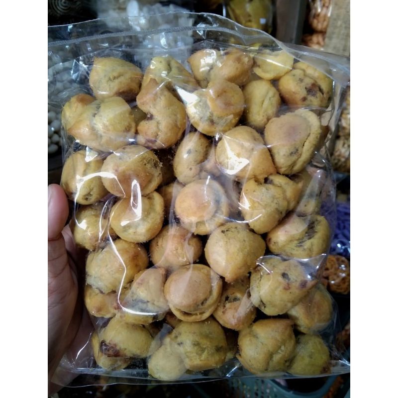 kue soes mini cokelat lumer 250grm