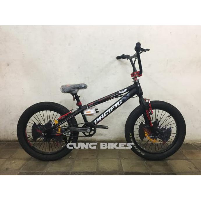 BI9 SALE SEPEDA ANAK BMX 20 PACIFIC BATMAN HOTSHOT 3 STANG ROTOR BAN BESAR SDWD