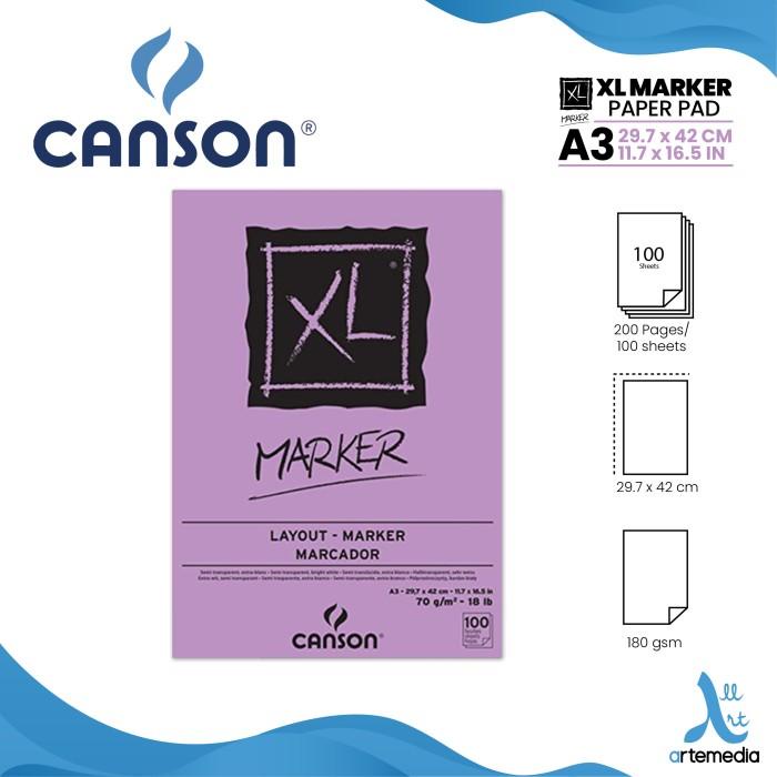 

Canson A3 XL Marker Paper Pad Best Seller