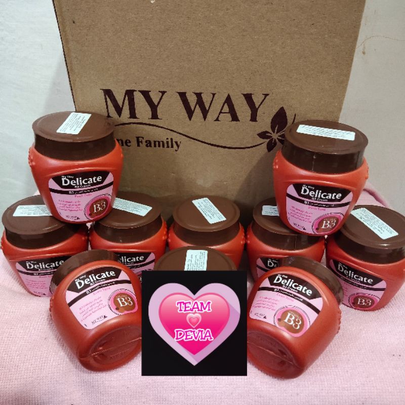 My Way Niacinamide Delicate With Vitamin B3  Even Tone Halal Aman BPOM (Cream Wajah)