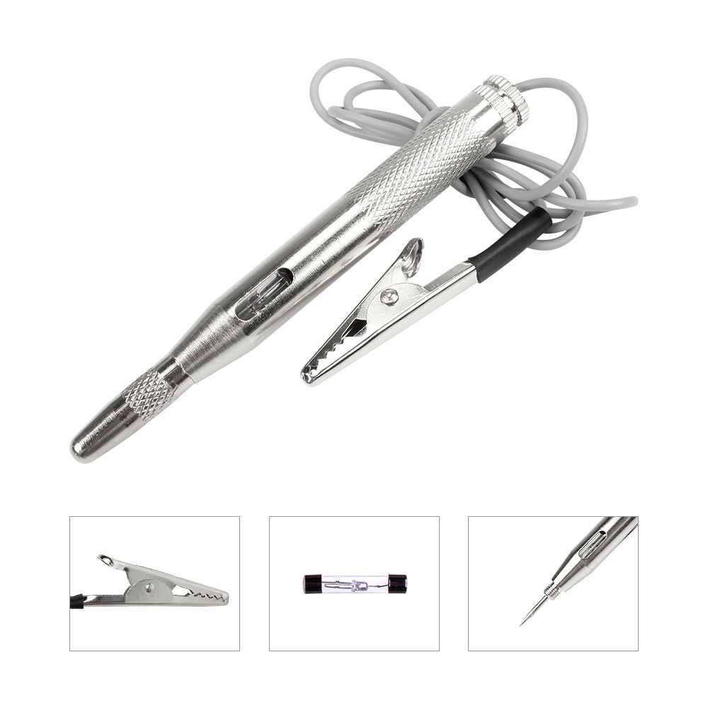 GIJ - RHCARTOOL Test Pen Deteksi Arus Listrik Spark DC 6 V - 24 V