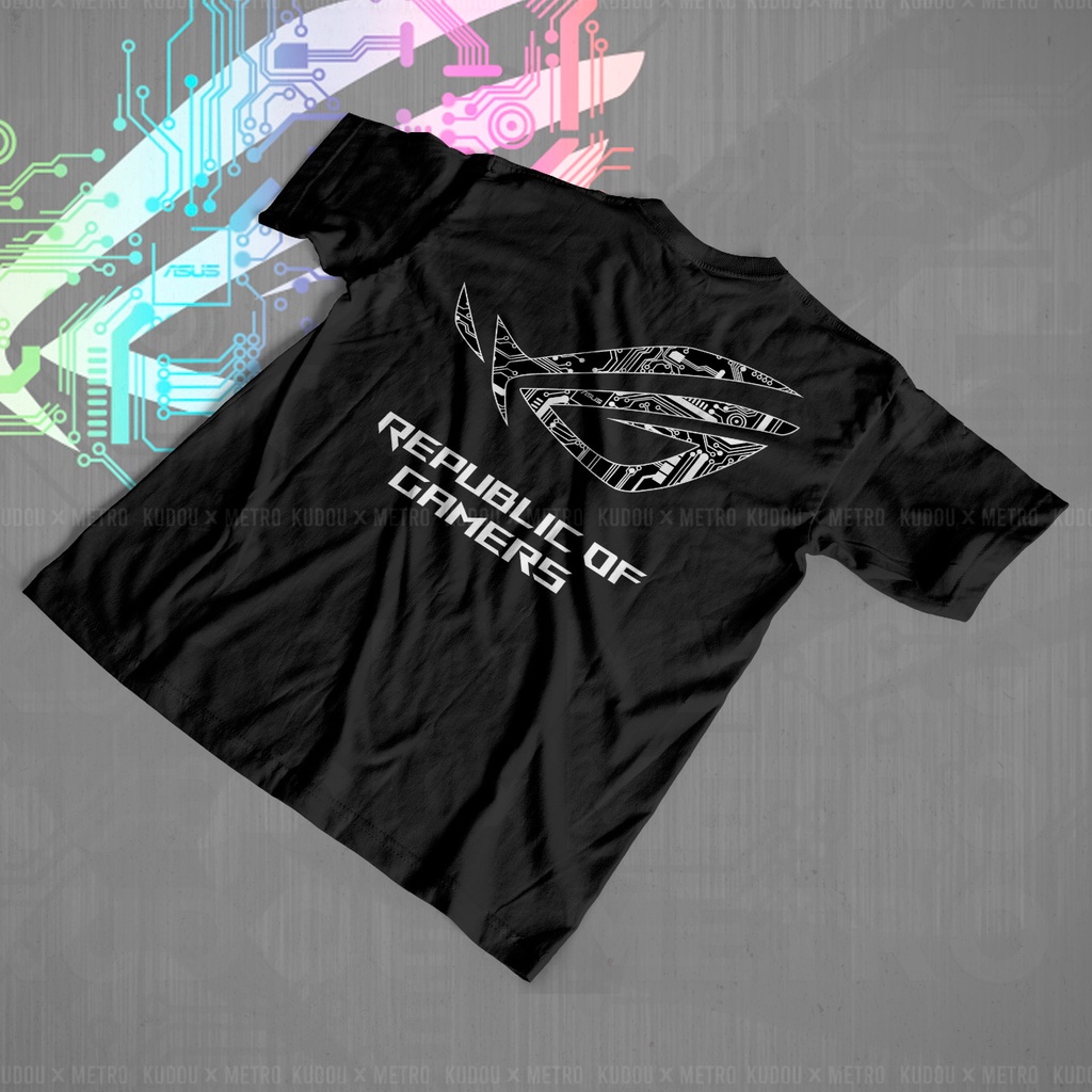 Kaos ROG System Black Asus ROG Unisex Premium