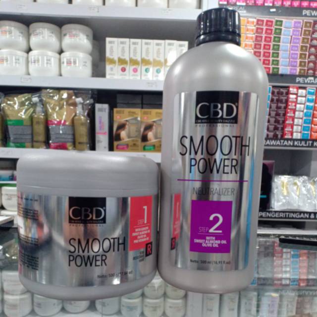 CBD Paket Smoothing Keratin Step 1 dan Step 2