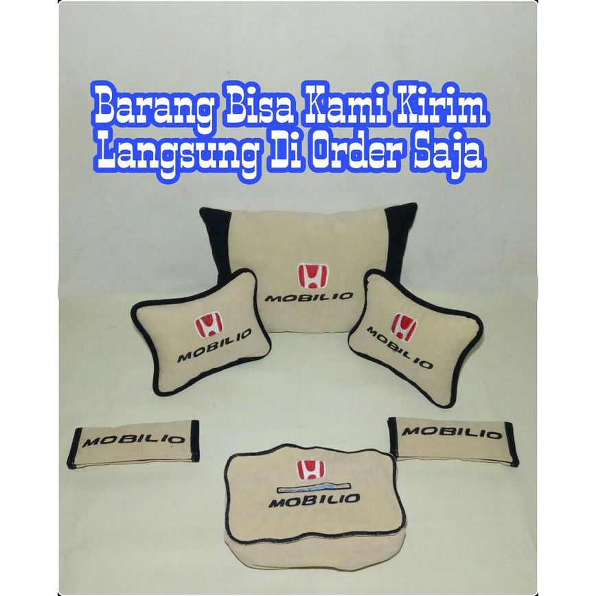 Bantal mobil Honda Mobilio aksesoris mobil headrest mobil