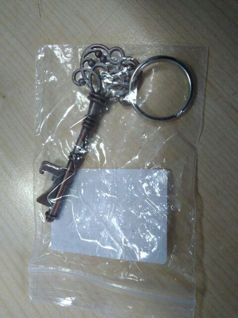 2pcs Pembuka Botol Bentuk Kunci Bahan Metal