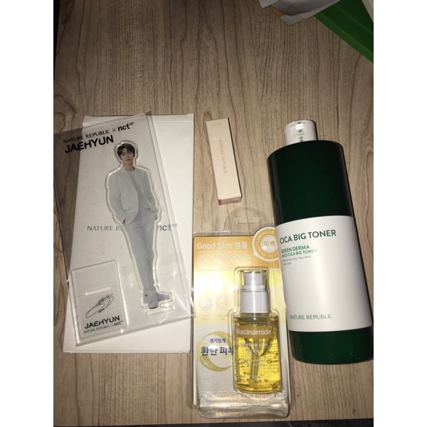 BUNDLE SET [Standee+Natrep] NCT 127 x Nature Republic Official Goods jaehyun doyoung mark taeyong ci