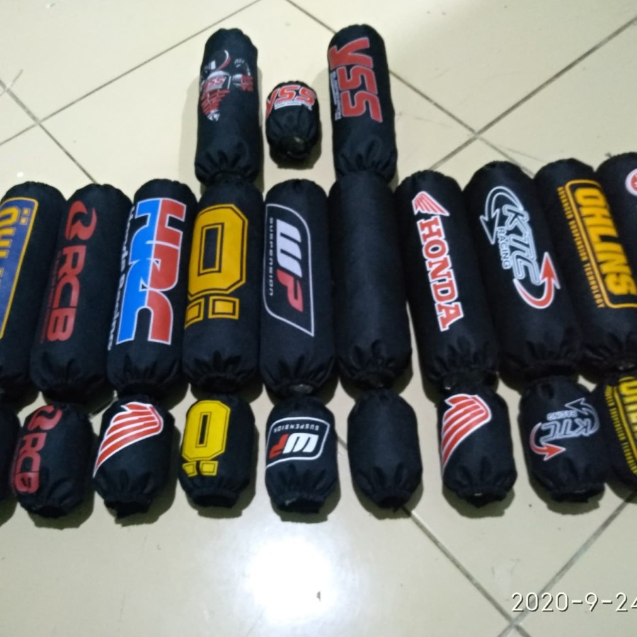 Sarung Cover Shock Sok Shockbreaker YSS Ohlins KTC RCB YSS Showa Robot WP SARUNG SHOCK BREAKER COVER SHOCK UNIVERSAL