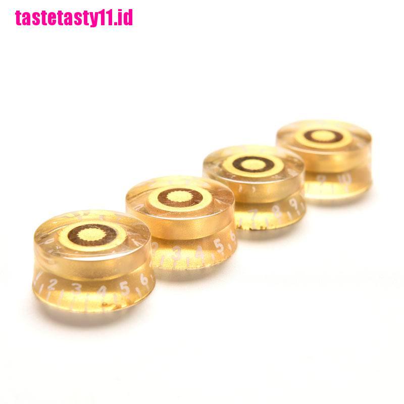 4 Pcs Tombol Kontrol Volume Nada Kecepatan Warna Emas Untuk Gibson Les Paul Electric