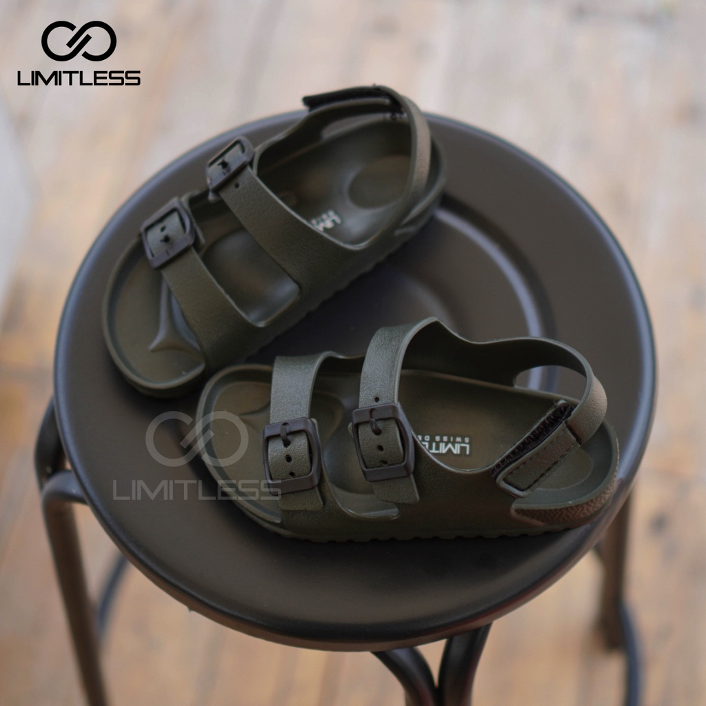 Sandal Anak Cowok Slip On Kids Anti Slip Sandal Anak Laki Perempuan Keren Sendal Gunung Sepatu Sandal Anak Unisex