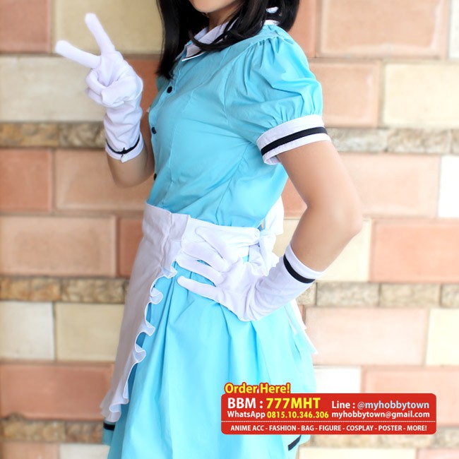 Kostum Cosplay Maid Blend S - Kaho Hinata