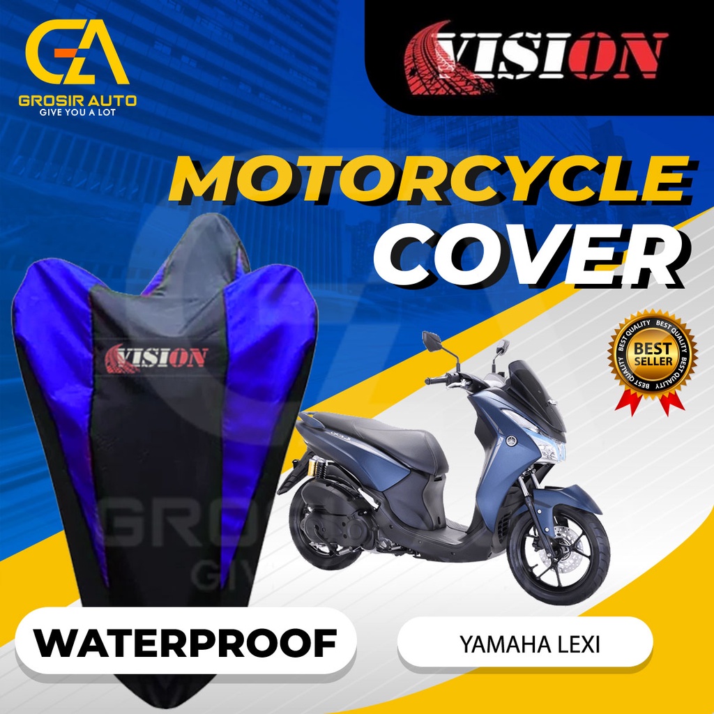 Sarung Motor LEXI Antiair Vision / Cover Selimut Penutup Sarung Mantel Motor Vision