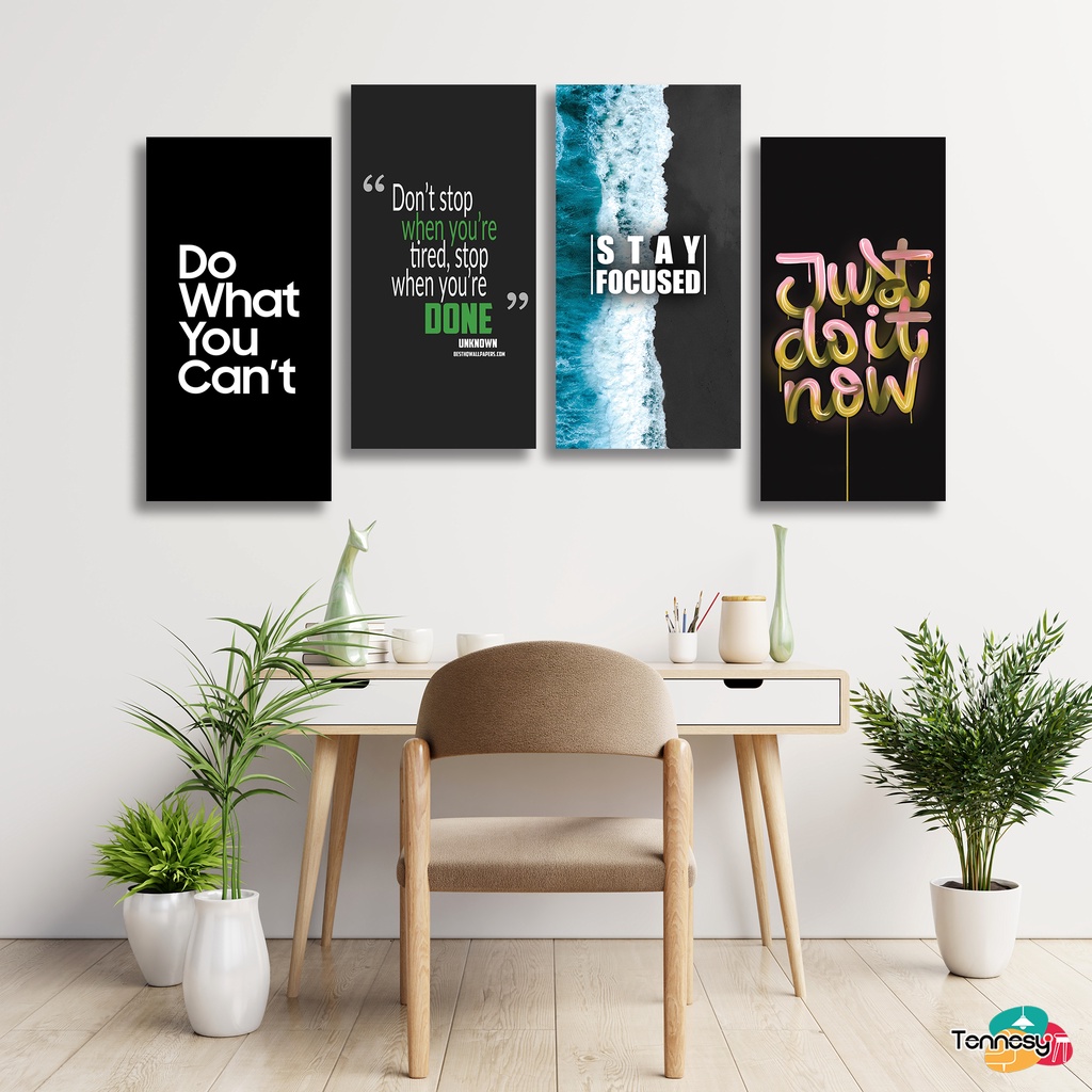 TENNESY HIASAN DINDING POSITIVE MOTIVATION LIFE 10X20 CMWALL DECOR PAJANGAN KAYU POSTER DEKORASI DINDING RUMAH KAMAR TIDUR