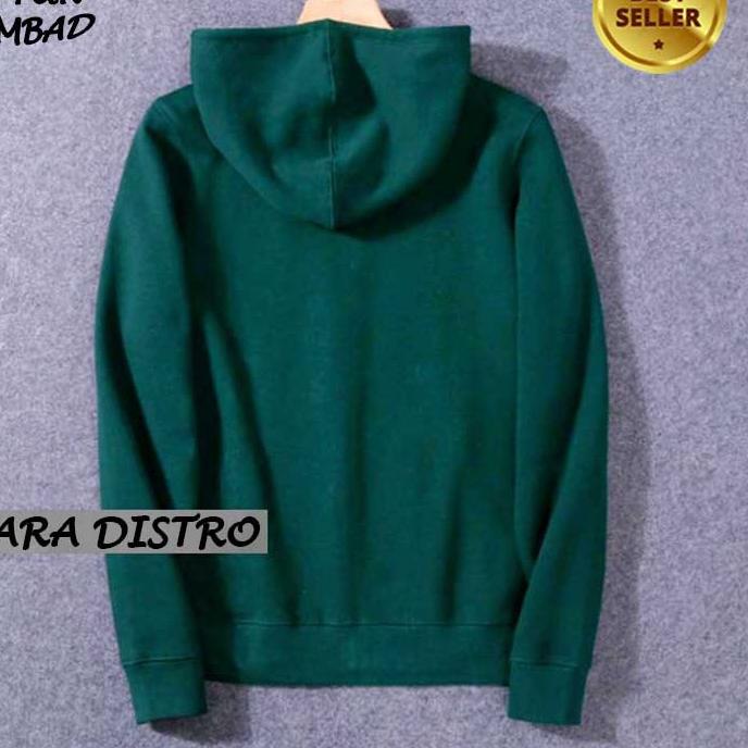 Model Baru  Topi Jaket Zipper Kupluk Distro LEA Text Silver   Jaket Sweater Hodie Pria Wanita Distro