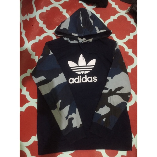 adidas trefoil camo hoodie original second