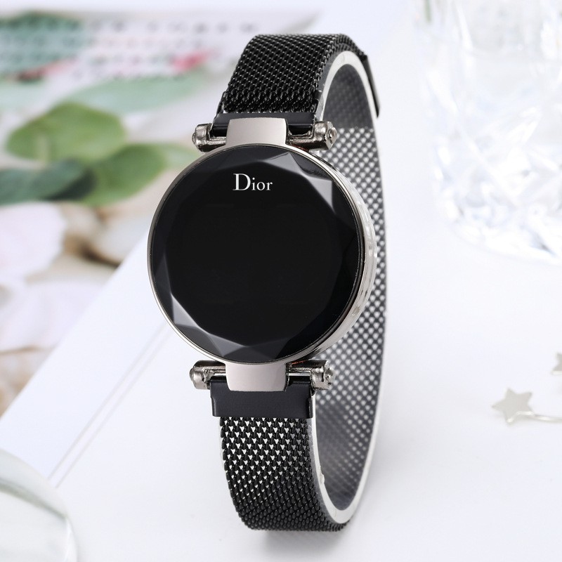 JAM TANGAN WANITA TERBARU JAM MAGNET RANTAI JAM TANGAN DIGITAL IMPORT JAM HARGA MURAH W03