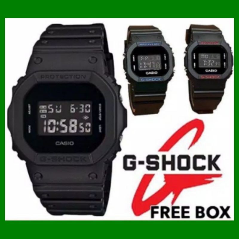 TERMURAH CASIO G-Shock DW 5600 Water Resistant Protection Watch Unisex