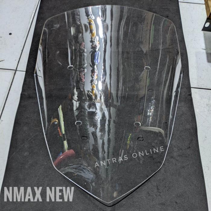 VISOR NMAX NEW 2020 2021 MODEL STANDAR BENING DAN SMOKE - WINDSHIELD