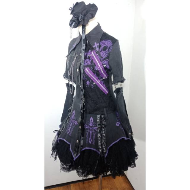 Drug honey gothic dress
