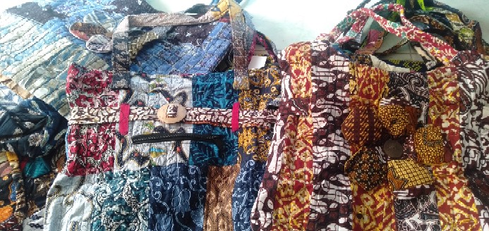Tas Batik Wanita Kain Perca Oleh Oleh Jogja