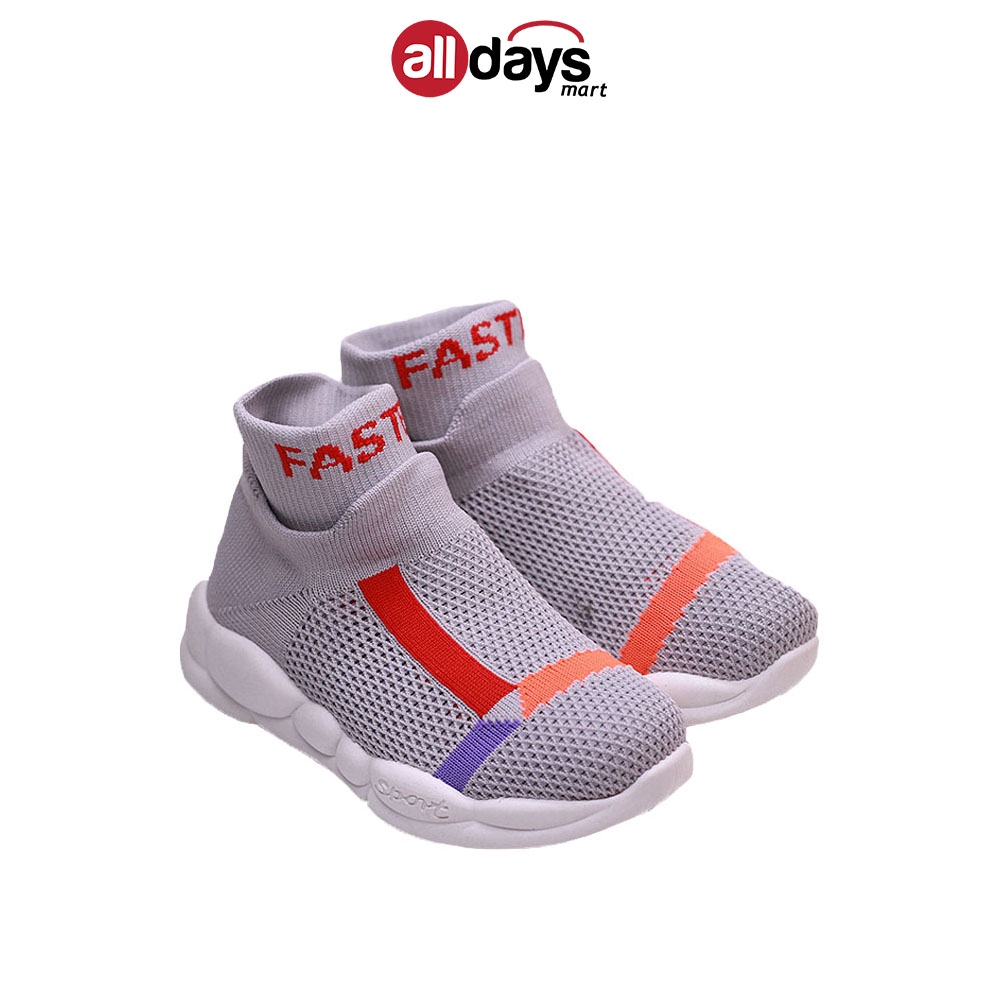 Faster Sepatu Sneakers Sports Slip On Anak Anak 1912-419 Size 27-32