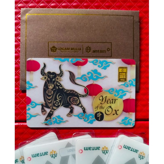 Antam Gift Series Year of the Ox 0.5 gr