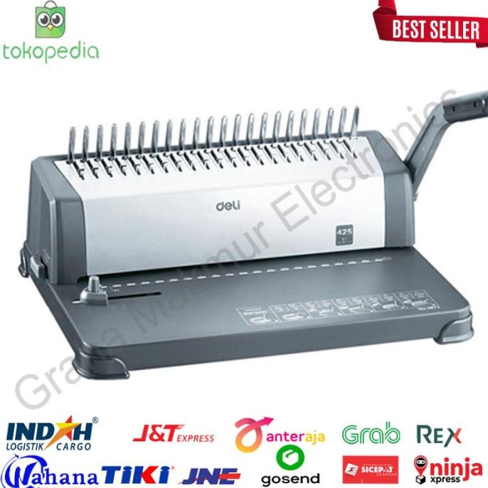 

Mesin Jilid / Binding Machine DELI E3872