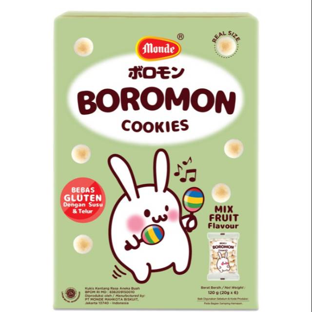 

Monde boromon cookies