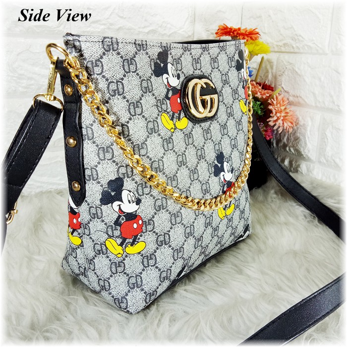 Tas Slempang 2in1 Mickey Mouse