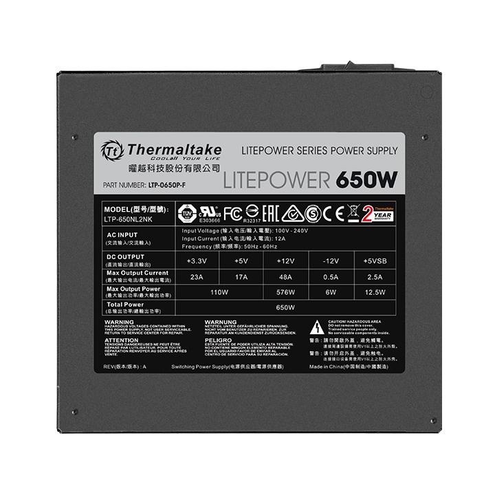 Thermaltake Power Supply Litepower 650W