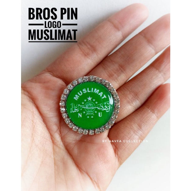 BROS PIN LOGO MUSLIMAT FATAYAT/BROS JILBAB