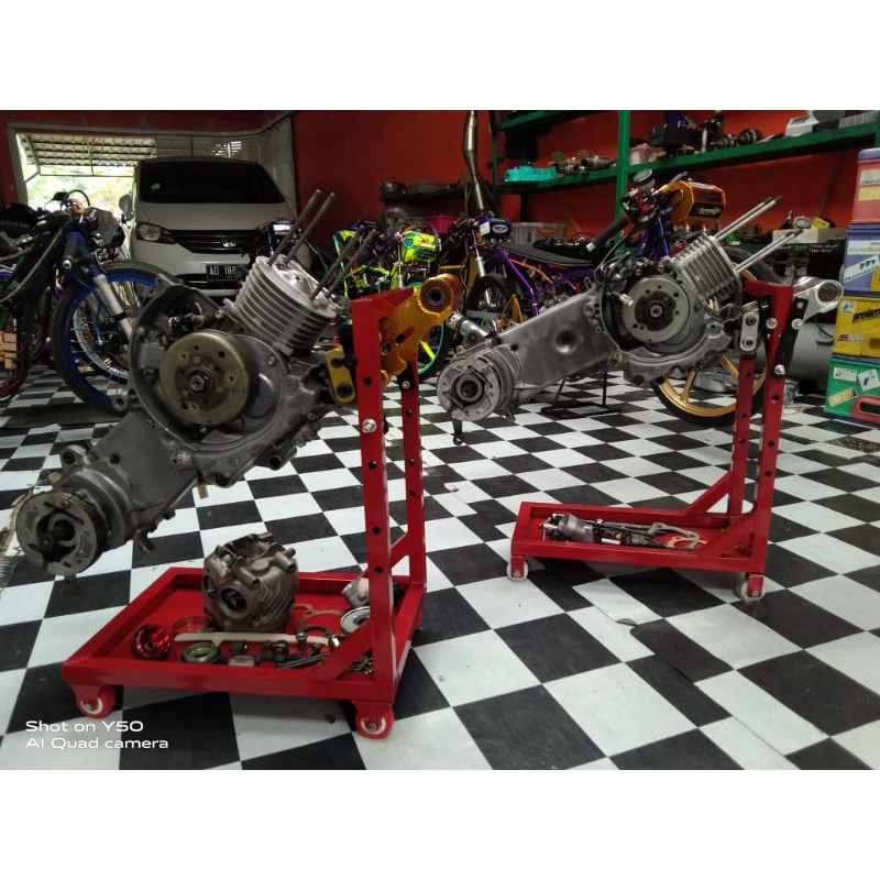 Stand engine / paddock / dudukan mesin universal