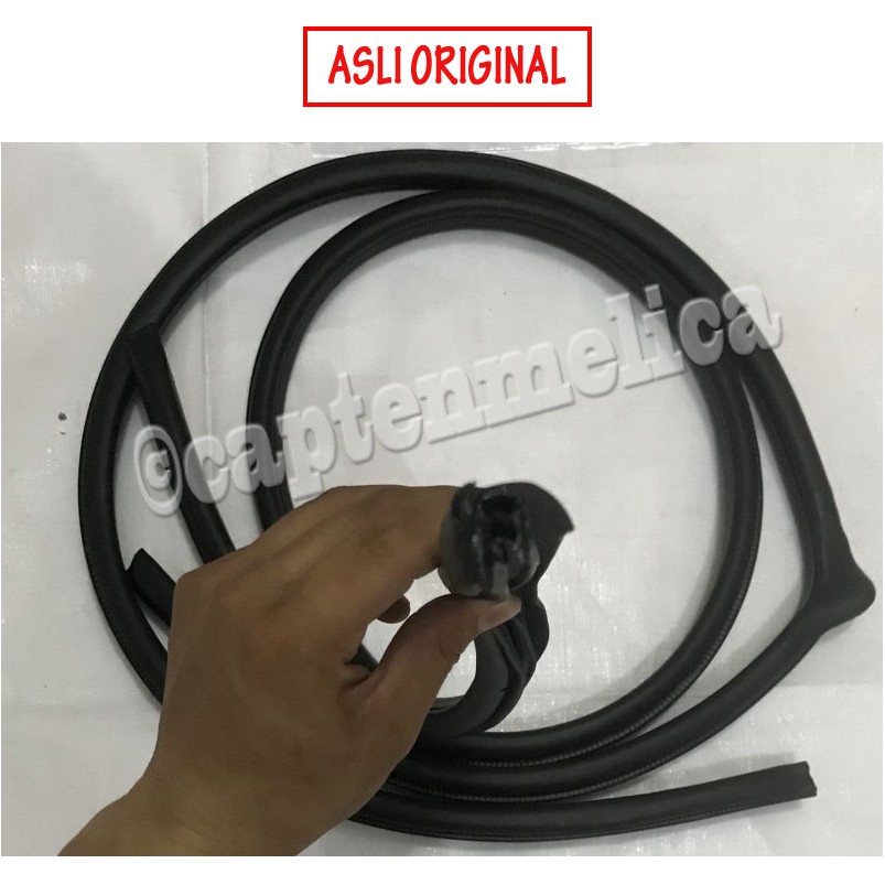 ORI Lis List Karet Peredam Bulat Balon Body Pintu DEPAN AVANZA XENIA VVTI LAMA 2008 2009 2010 2011 C