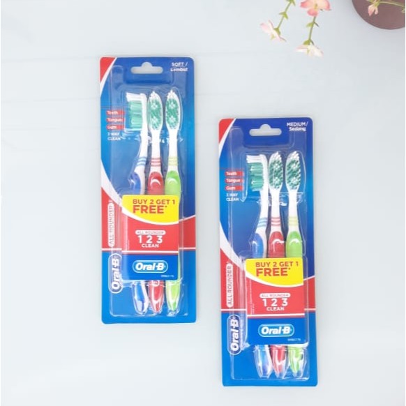 Oral B Rounded 123 3S