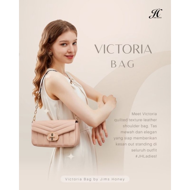 VICTORIA BAG JIMSHONEY TAS SELEMPANG WANITA SLINGBAG (FREE EXCLUSIVE BOX)