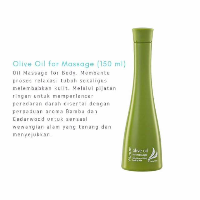 WARDAH Olive Oil for massage 150 ml