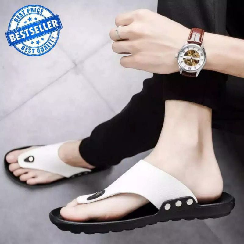 Sandal Jepit Pria Kulit Tres Termurah