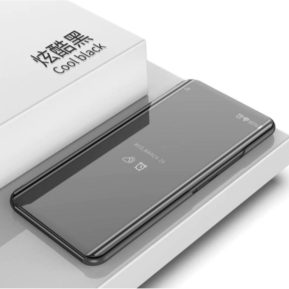 Flip Mirror Case Samsung Galaxy C9 Pro - Samsung Galaxy C9 Pro Case ,Friska.Olshop2